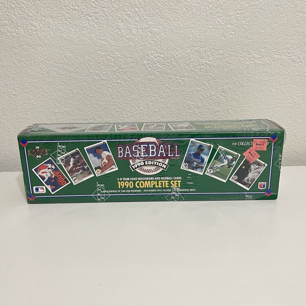 Upper Deck 1990 Baseball Complete Set Cards Major League Baseball (MLB) SEALED